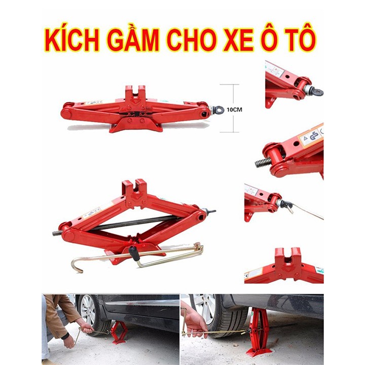 Bộ kích gầm ô tô 2 tấn