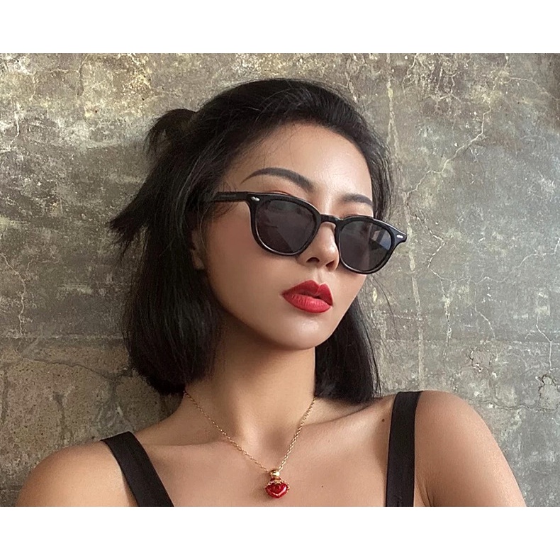 Kính Mát Gọng Tròn Phong Cách Vintage Thời Trang