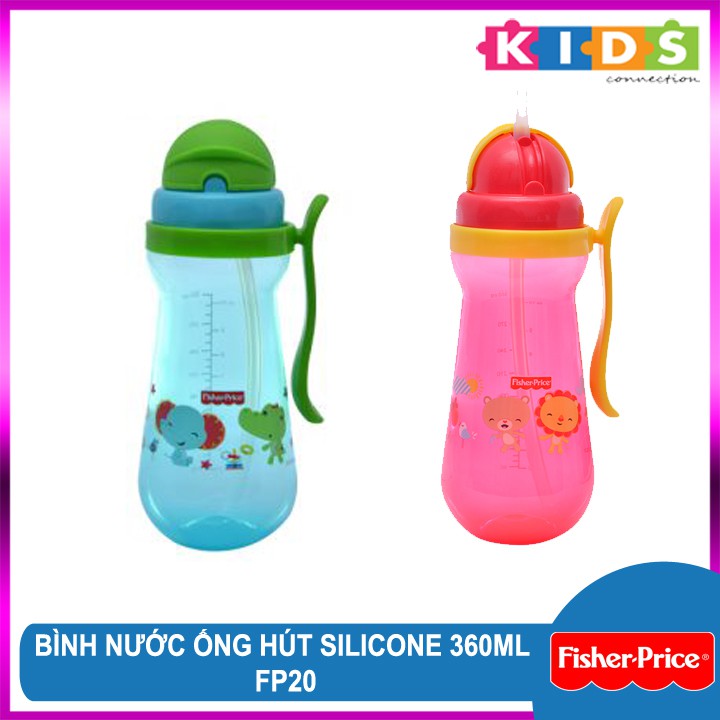 Bình nước ống hút silicone 360ml FP20