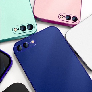 Ốp Điện Thoại TPU Siêu Mỏng Mặt Nhám Chống Sốc Góc Vuông Cho iphone 7 Plus iphone 7 8 6 6s Plus