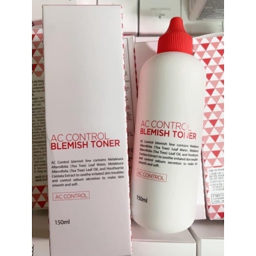 Toner Goodndoc AC Control Blemish Nước cân bằng tẩy da chết AHA + BHA cho da mụn, da thâm sạm 150ml