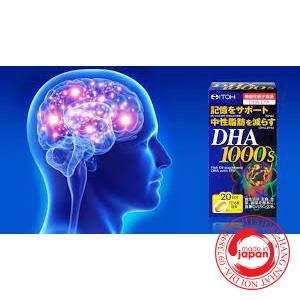 Viên uống bổ não Itoh DHA 1000mg Nhật Bản 120 viên