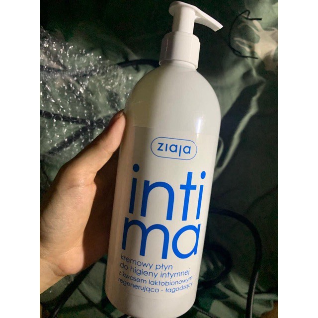 Dung Dịch Vệ Sinh Phụ Nữ Intima Xanh Nhạt Bổ Sung Acid Lactobionic 500ml