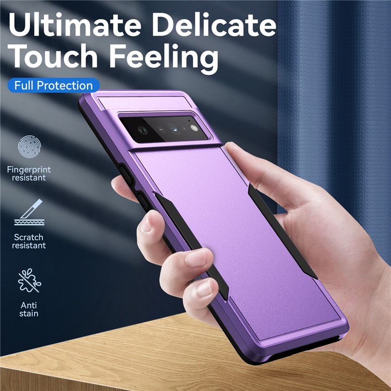 Ốp Điện Thoại Cứng Màu Nhám Chống Sốc / Trượt Cho google pixel 6 pro 7 pro 6a google pixel 6 pro 7 pro 6a