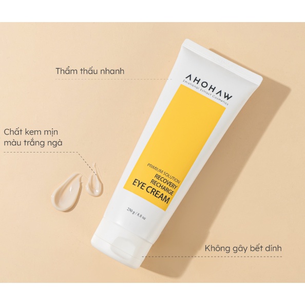[ AHOHAW ] Kem Dưỡng Mắt Ahohaw Recovery Recharge Eye Cream