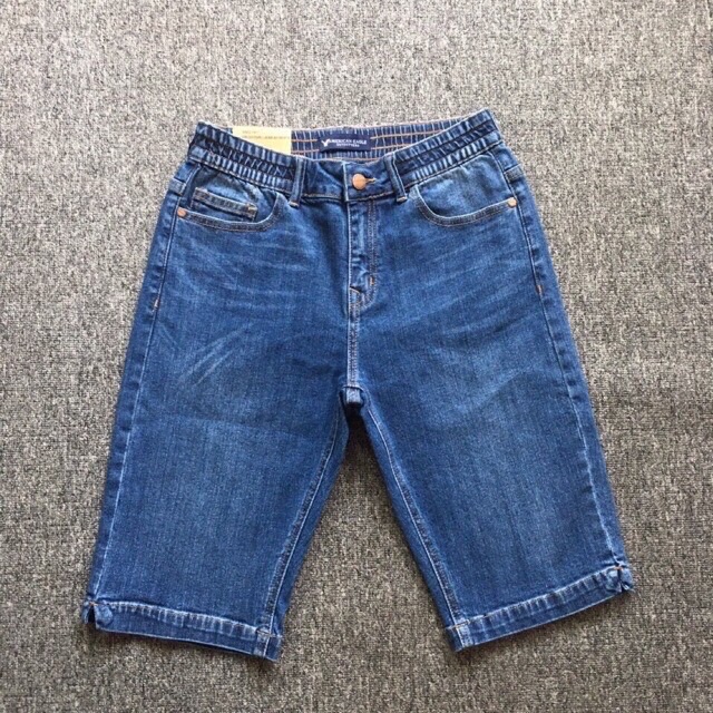 QUẦN JEANS NỮ LỮNG LƯNG THUN BA MÀU VỪA CẬP BẾN NHÀ EM NHA CẢ NHÀ SIZE ĐẠI