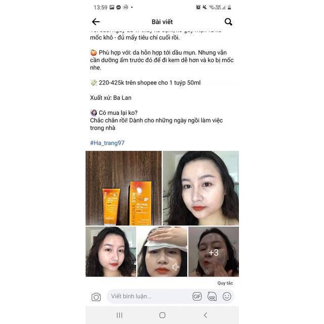 [Hàng trả order, không có dư] Kem chống nắng Farmona Sun Face Cream Oil Free SPF50 | BigBuy360 - bigbuy360.vn