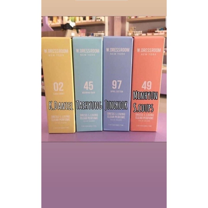 Nước hoa W DRESSROOM 97 45 49 CÓ SẴN SALE 59% SẬP SÀN