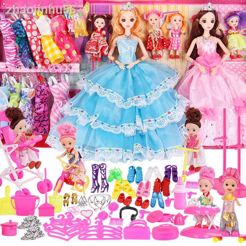 Bộ Đồ Chơi Búp Bê Công Chúa Barbie Làm Quà Tặng Sinh Nhật Cho Bé Gái