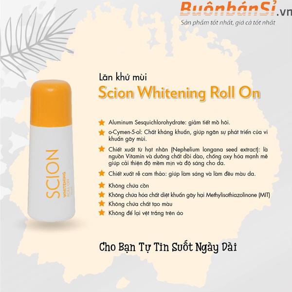 Lăn khử mùi Scion Nuskin Chính Hãng 75ml. | BigBuy360 - bigbuy360.vn