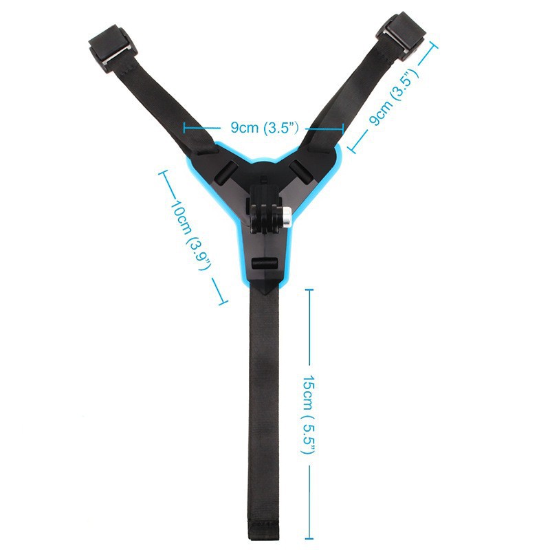 Mount Gắn Gopro Lên Bảo Hiểm Fullface, Bộ Gắn Cằm Dây Cố Định Chắc Chắc