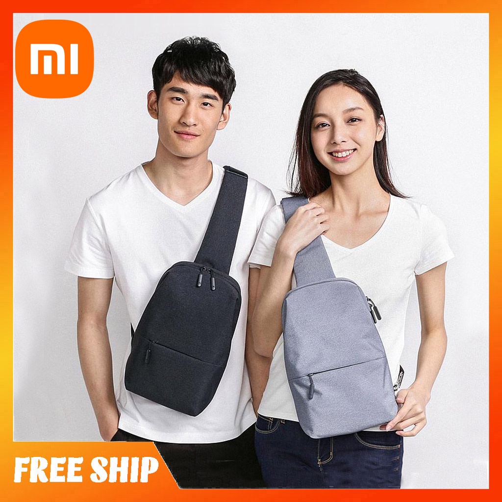 Túi đeo chéo đa năng Xiaomi Urban không thấm nước, nhiều ngăn đựng được ipad, vải polyeste siêu bền chắc chắn