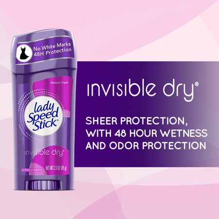 Lăn khử mùi Lady Speed Stick 48h dạng sáp 65g - Mỹ