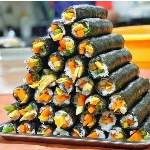 Rong biển cuộn cơm,sỉ thùng 100 gói(gói 10 lá) Sushi,Kimbap(Gimbab)Hàn Quốc K-Food,AnKanFood