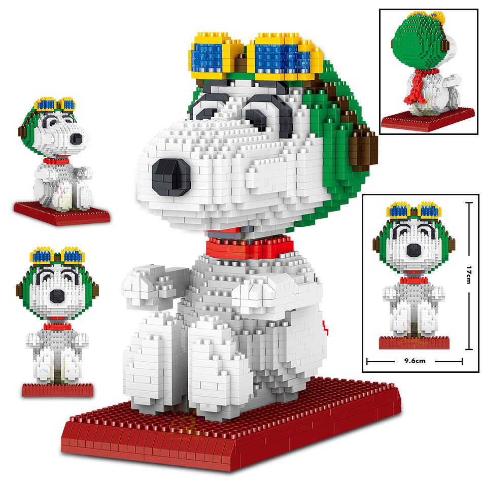 Lego Bộ Đồ Chơi Lắp Ráp Mô Hình Chú Chó Snoopy Dành Cho Trẻ Em