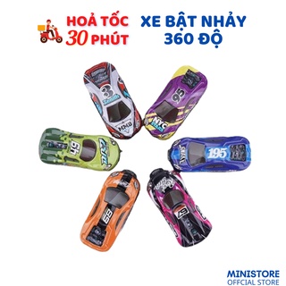 ⚡FREE SHIP⚡ Xe Ô Tô Đồ Chơi Trẻ Em Siêu Xe Nhảy 360 độ Chạy đà Mini Xô đẩy Va Chạm Và Phục Hồi MINISTORE