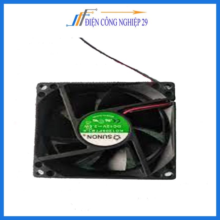 Quạt Tản Nhiệt 12VDC-0.19A 8x8x2.5cm