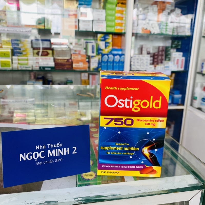 ✅  Ostigold 750mg Bổ sung dưỡng chất cho sụn khớp