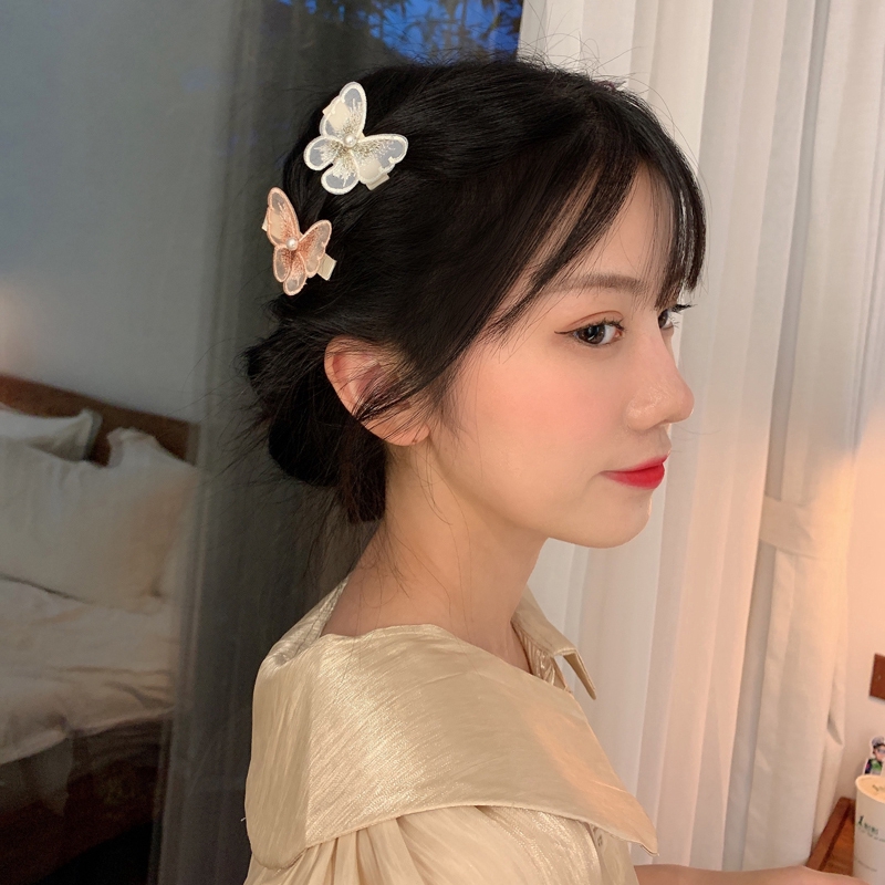 Kẹp tóc hình bướm xinh xắn thời trang cho nữ