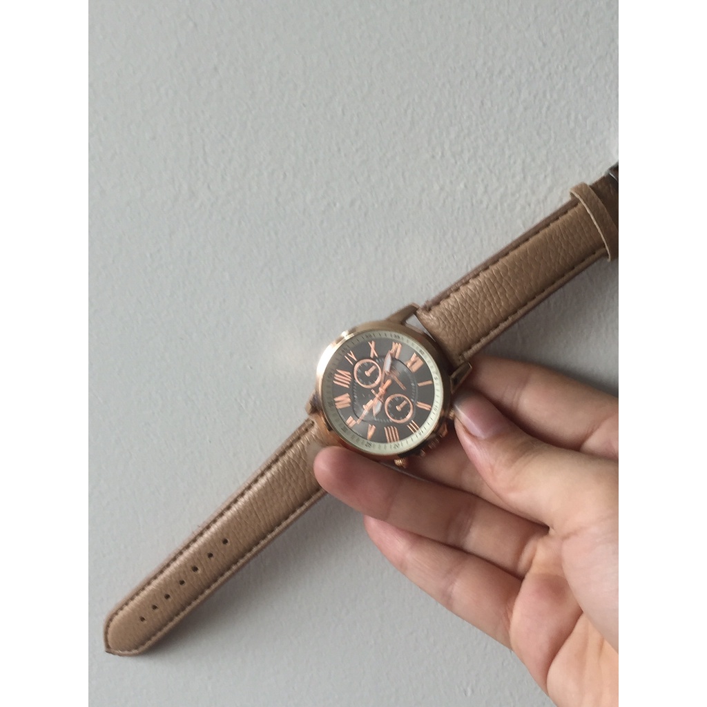 Đồng Hồ Nữ Dây Da Cá Tính Màu Random - A57 - Meta Watch