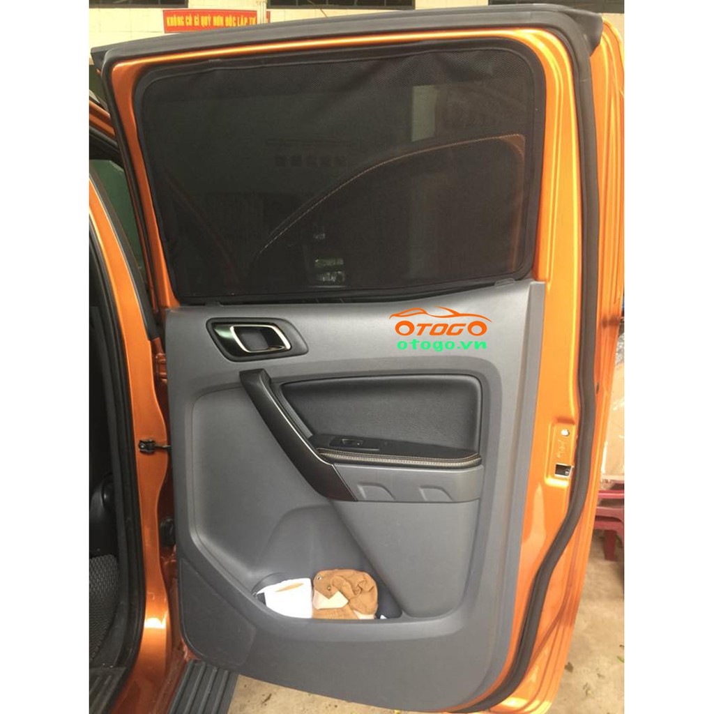 Bộ rèm che nắng nam châm xe Ford Ranger/ Ranger Raptor 2012- 2021