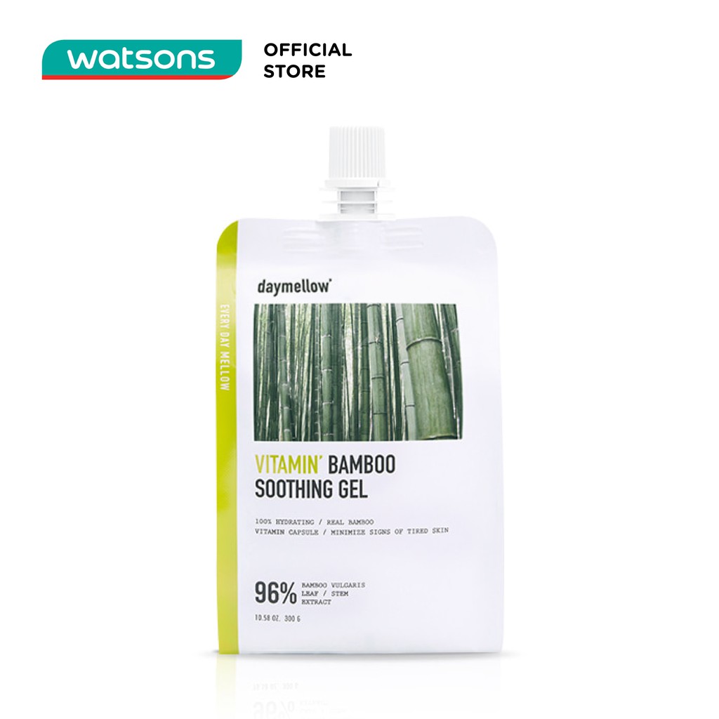 Gel Dưỡng Ẩm Chiết Xuất Dịch Tre&amp;Vitamin Daymellow Vitamin Bamboo Soothing Gel 300g