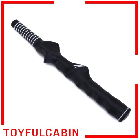 [Toyfulcabin] Dụng Cụ Luyện Tập Đánh Golf Màu Đen Cải Thiện Vị Trí Tay