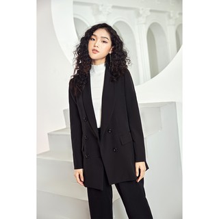 Áo vest dài cổ sam - 20Again