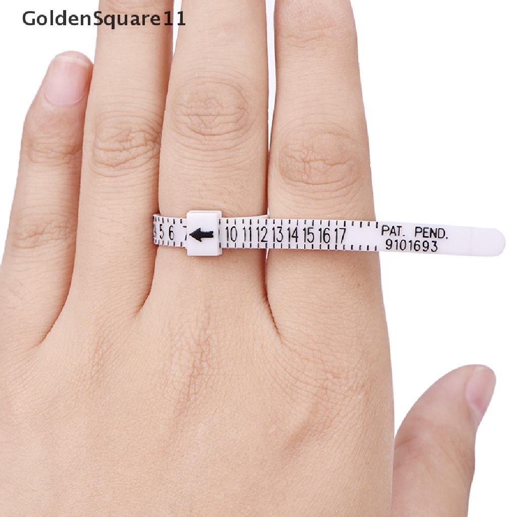 [Goldsquare11] Thước Đo Kích Thước Nhẫn Đeo Tay Dùng Trong Đám Cưới / Đính Hôn Mới