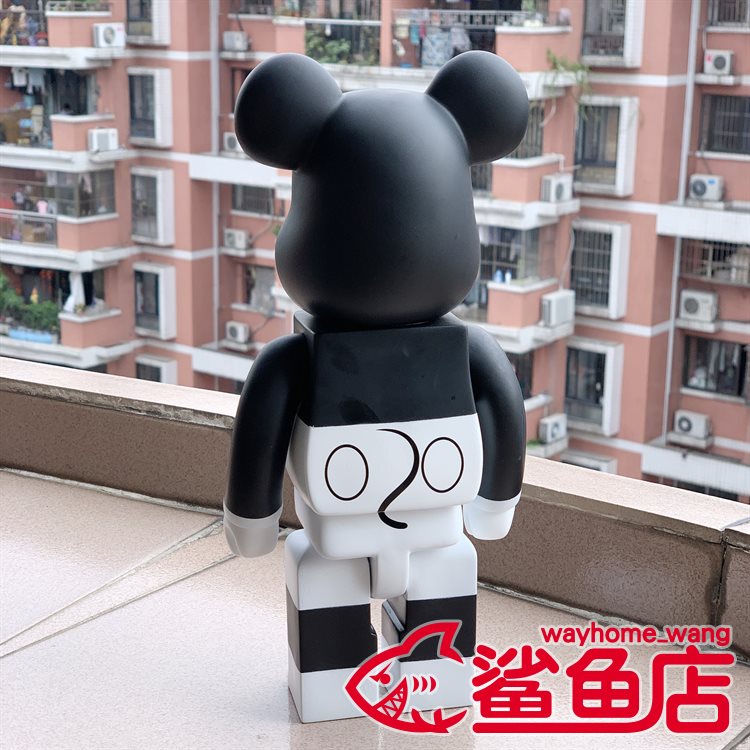 Đồ Chơi Mô Hình Búp Bê Trang Trí Hình Gấu/Chuột Mickey Violent Bearbrick Trang Trí Cửa Hàng/Văn Phòng eV46