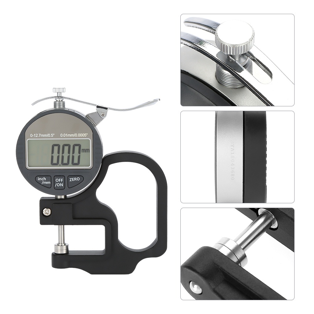 Thước đo độ dày điện tử 0-12.7Mm 0.01Mm