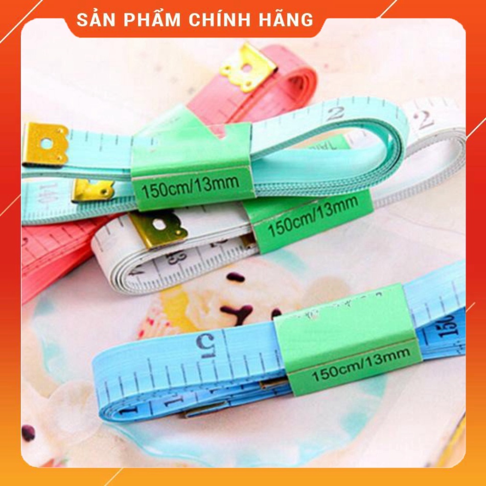 Thước dây đa năng dài 150cm, dây đo eo, chiều cao cho trẻ nhỏ, thước thợ máy,...
