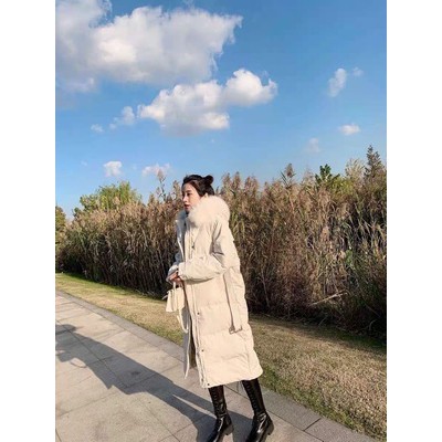 Áo khoác phao nữ dáng dài thắt eo cực xinh hàng Quảng Châu AK380 (Kèm ảnh thật) | BigBuy360 - bigbuy360.vn