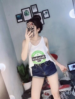 Áo thun giấy ba lỗ siêu hot