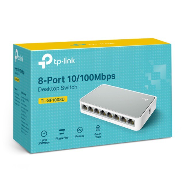 SWITCH 8 CỔNG TP-LINK 10/100M TL-SF 1008D