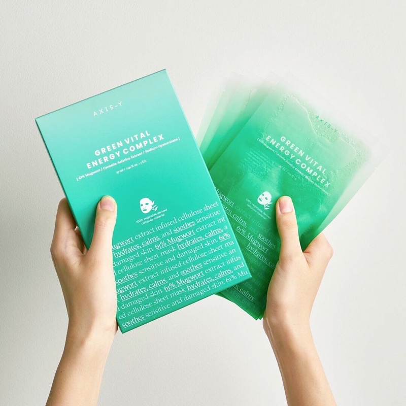 Mặt nạ AXIS-Y Green Vita Energy Complex Sheet Mask