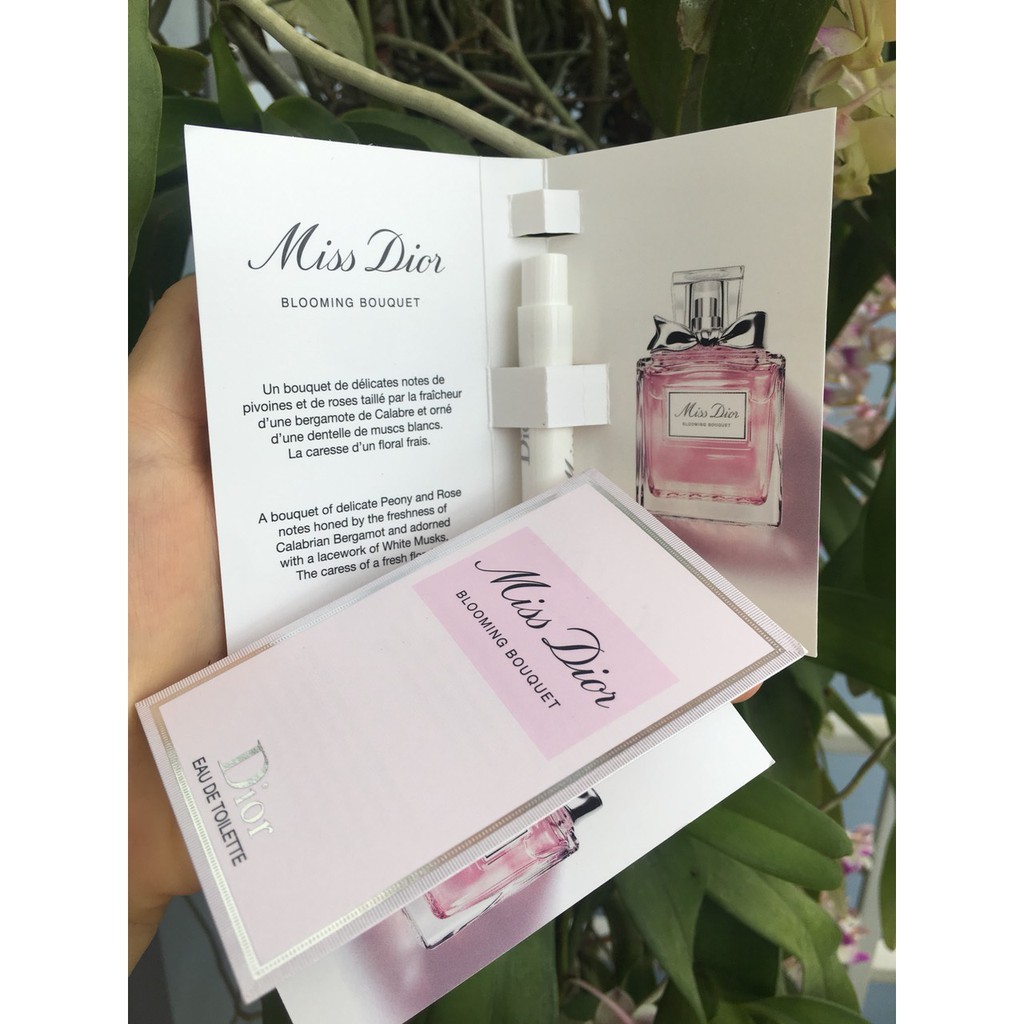 Vial mẫu dùng thử nước hoa Dior Blooming Bouquet
