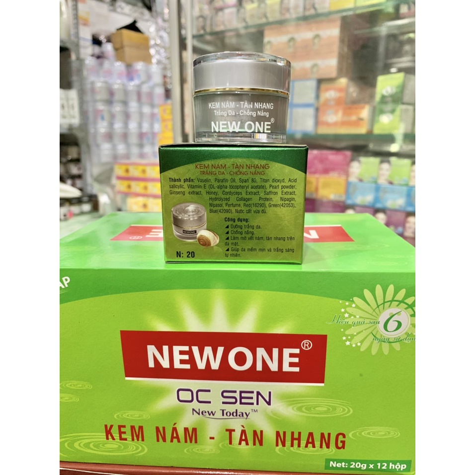 [chuẩn hàng cty 100%] kem NEWONE nám- trắng da-chống nắng hủ 10g
