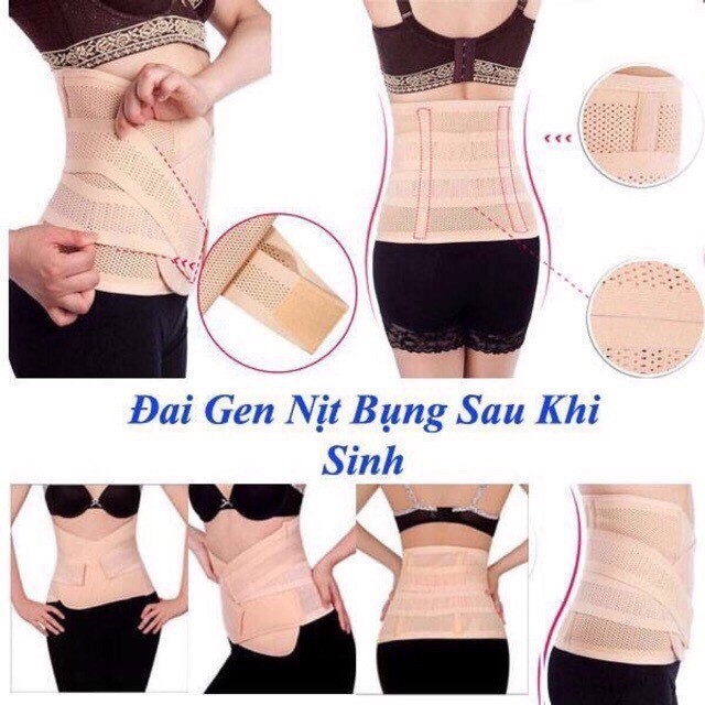 Đai Nịt Bụng Gen Nịt Bụng Sau Sinh Chống Cuộn Loại 1