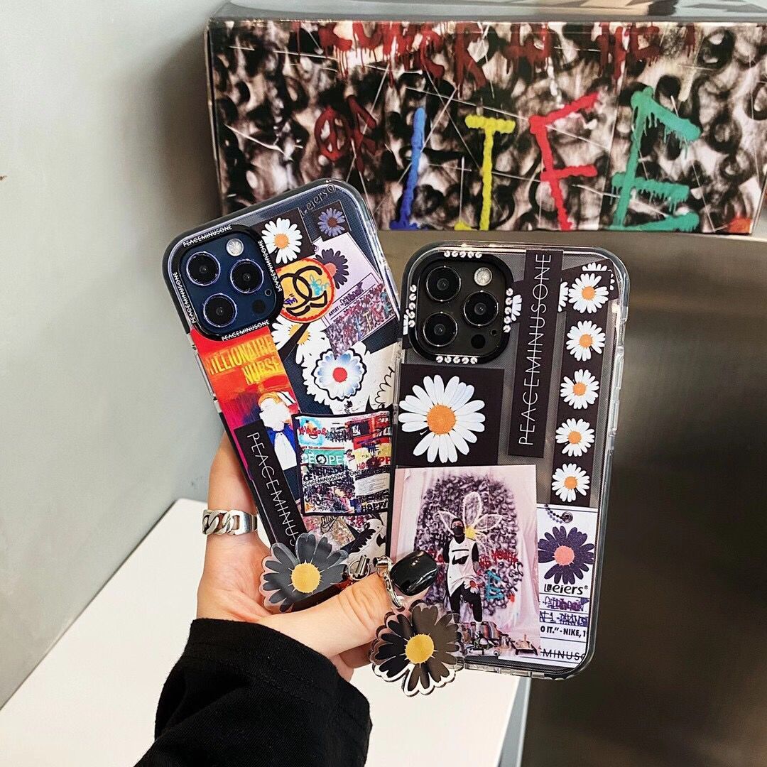 Ốp điện thoại họa tiết hoa cúc chống sốc cho iPhone 12pro max 12mini 11Pro Max X XS Max XR SE 2020 7 8 Plus | BigBuy360 - bigbuy360.vn