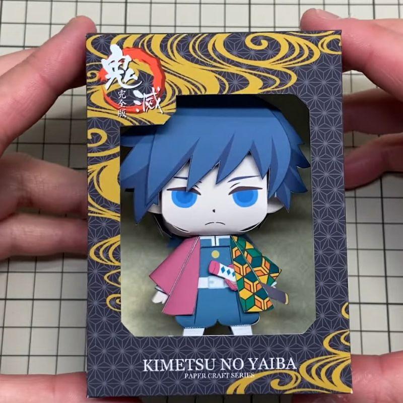 Mô hình giấy anime Thủy Trụ Tomioka Giyuu ver.2