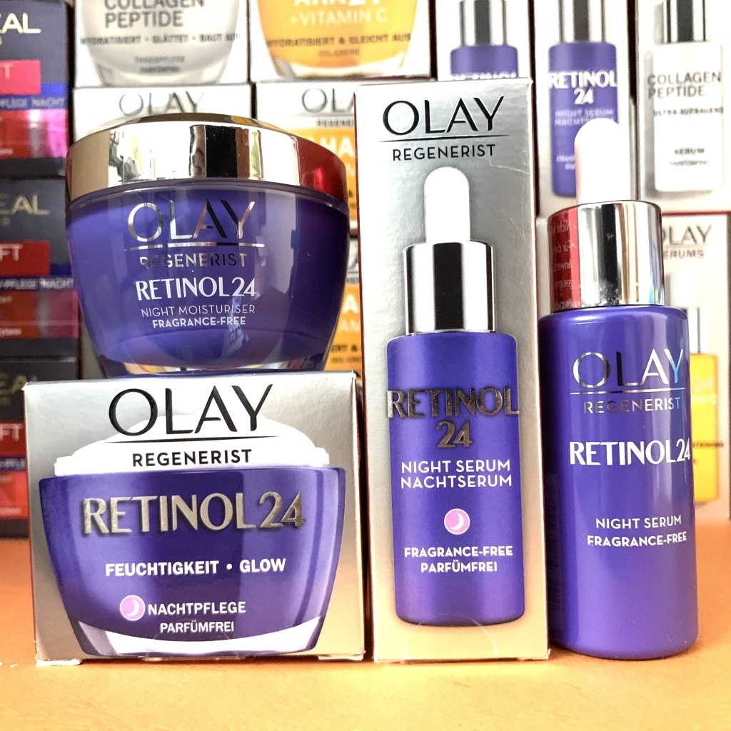 Serum Olay Retinol 24 sáng da, giảm nếp nhăn