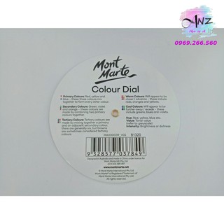 Bảng Hướng dẫn pha màu Mini Mont Marte -𝗖𝗼𝗹𝗼𝘂𝗿 𝗗𝗶𝗮𝗹