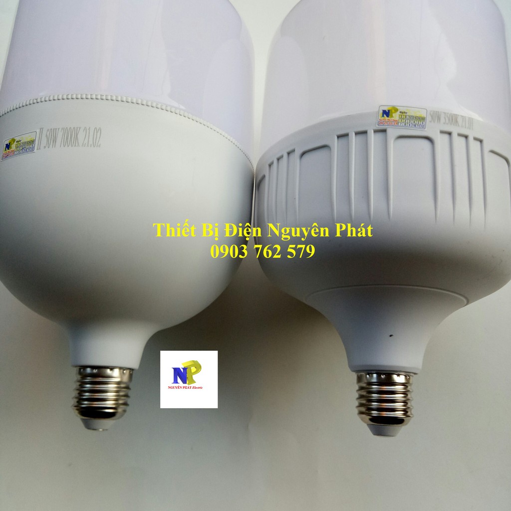 Bóng Đèn LED Công Suất Cao 50W Siêu Sáng (Siêu To) Ánh Sáng Trắng -Tiết Kiệm Điện Năng