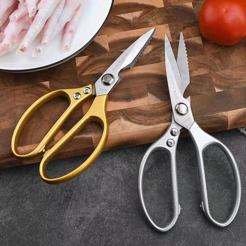 Kéo văn phòng đa năng cắt giấy cực sắc,lưỡi thép không gỉ,kéo làm bếp cán nhựa siêu bền siêu chắc