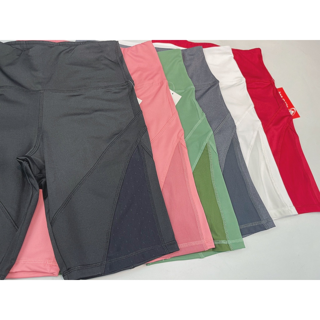 [Có Túi Nhỏ] Quần Short Lỡ Biker Thể Thao Nữ Phối Lưới Cực Xinh