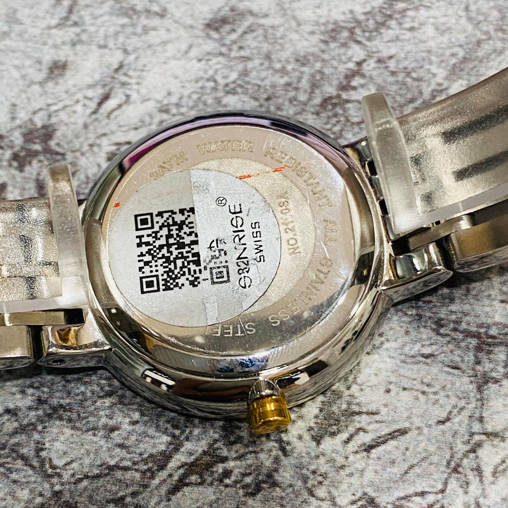 Đồng hồ Sunrise nữ chính hãng Nhật Bản L1110SA.SG.D - kính saphire chống trầy - chốn