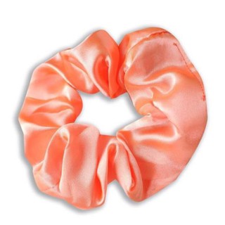Dây buộc tóc scrunchies phi bóng lụa mềm