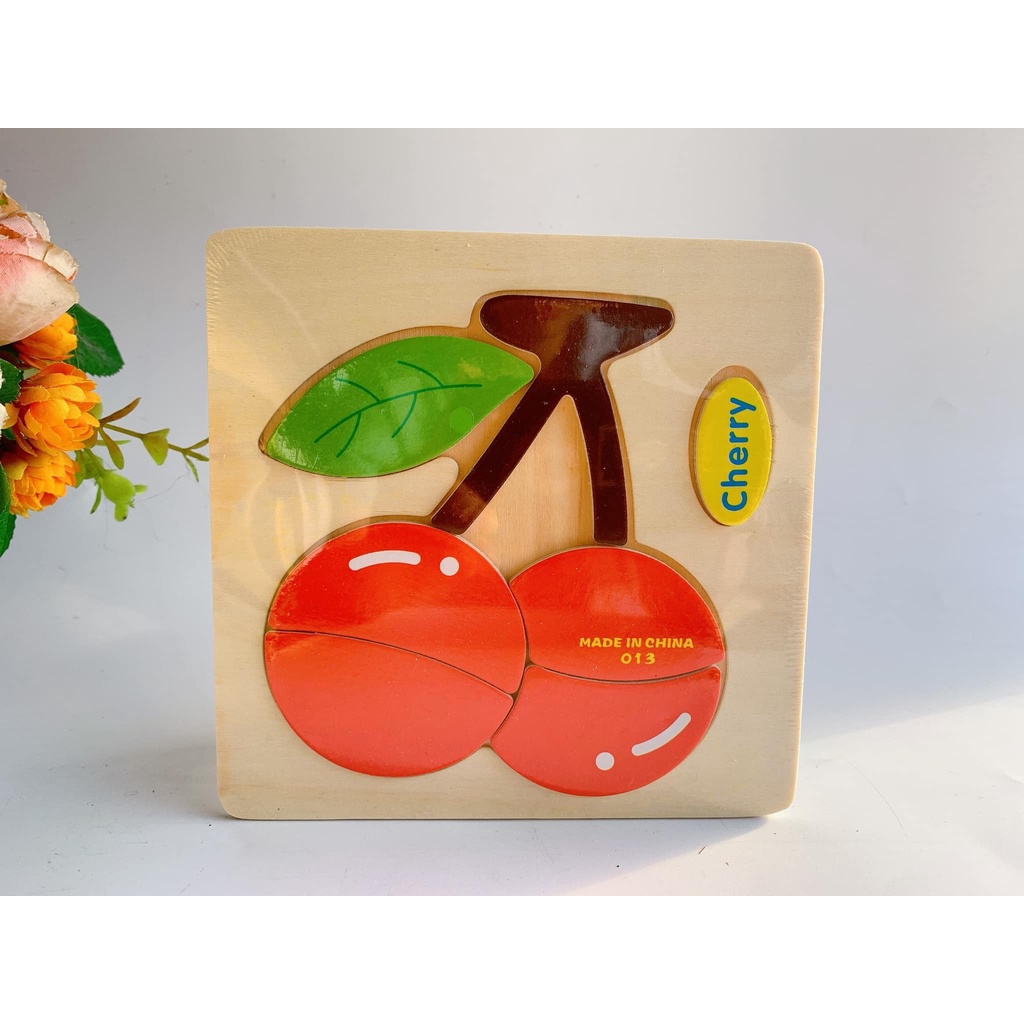 Bộ đồ chơi 10 bảng ghép hình 3D dành cho bé phát triển toàn diện