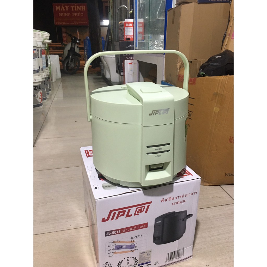 NỒI CƠM ĐIỆN THÁI LAN JIPLAI/ Cuckoo 1,8L model JT-NC18, gk 1809 rất tiện ích